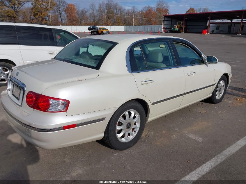 KNALD124745016497 2004 KIA AMANTI photo no. 4