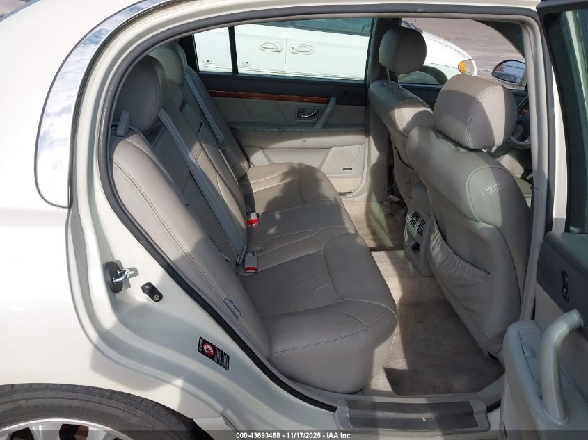 KNALD124745016497 2004 KIA AMANTI photo no. 8