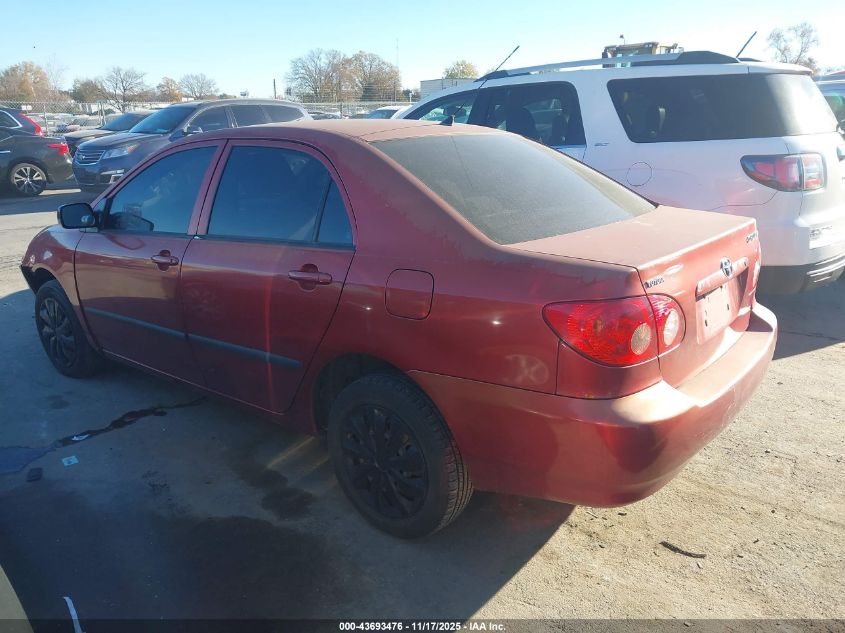 2005 Toyota Corolla Ce VIN: 2T1BR32E65C432193 Lot: 43693476