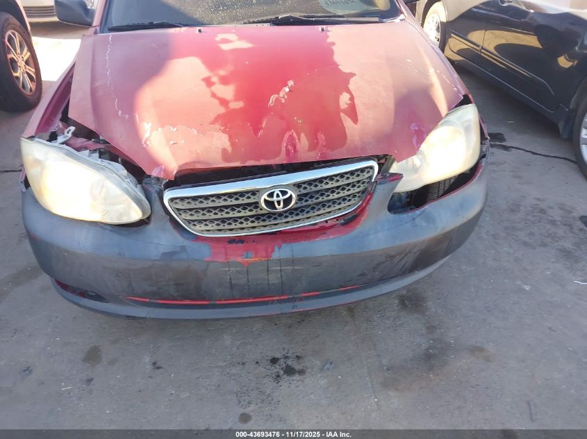 2005 Toyota Corolla Ce VIN: 2T1BR32E65C432193 Lot: 43693476