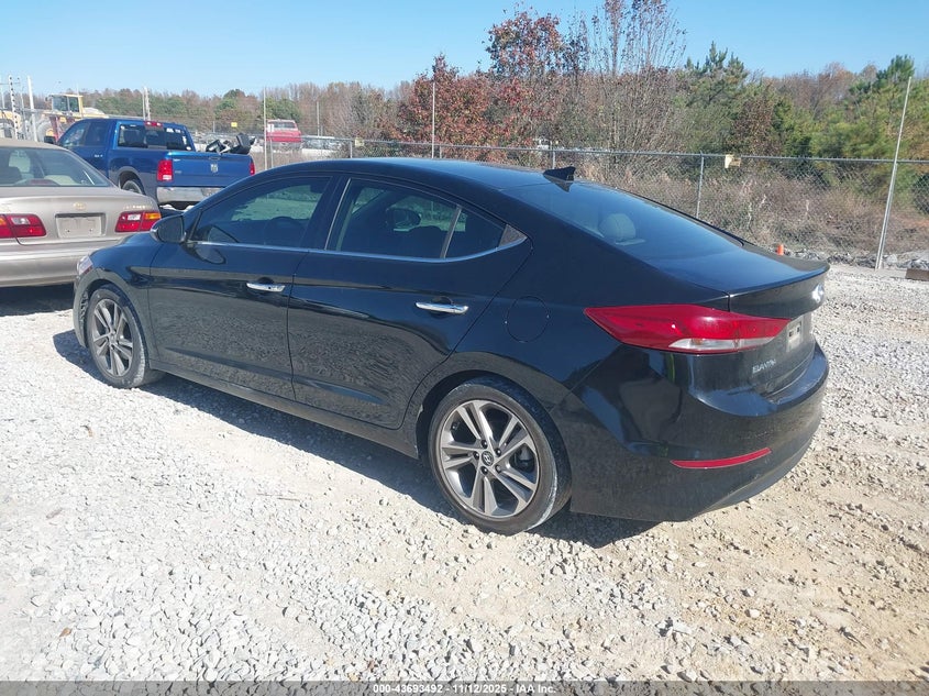 5NPD84LF2HH075315 2017 HYUNDAI ELANTRA photo no. 3