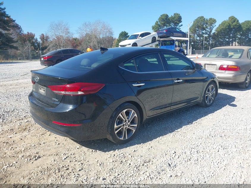 5NPD84LF2HH075315 2017 HYUNDAI ELANTRA photo no. 4
