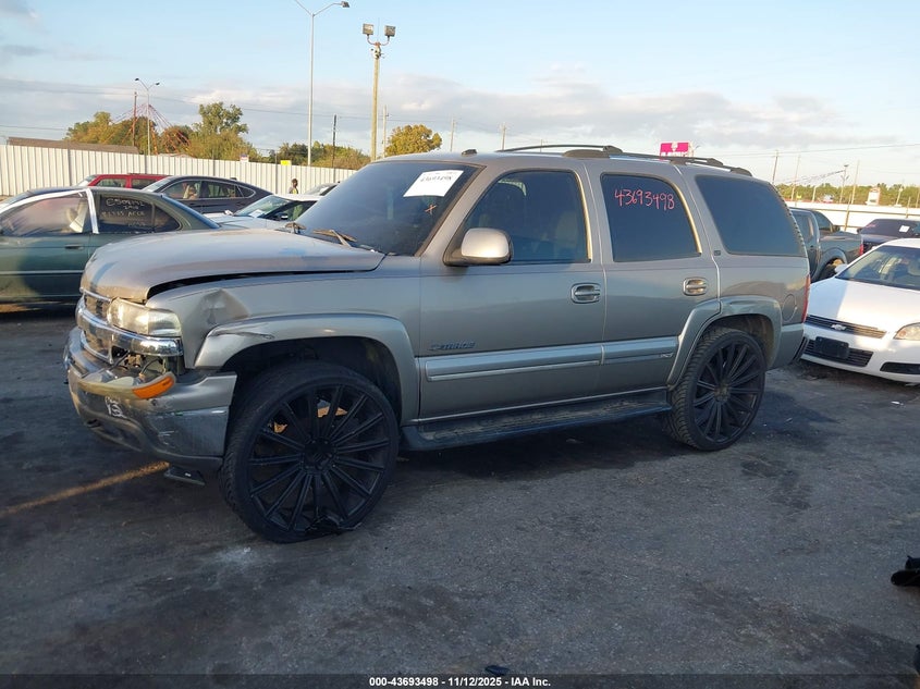 2002 Chevrolet Tahoe Lt VIN: 1GNEC13ZX2J303918 Lot: 43693498
