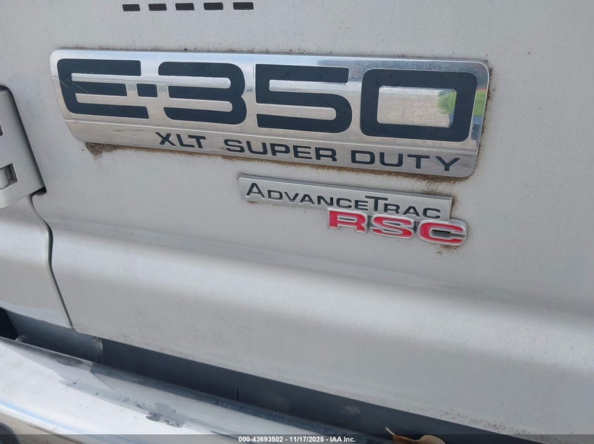 2010 Ford E-350 Super Duty Xl/Xlt VIN: 1FBNE3BL5ADA88624 Lot: 43693502