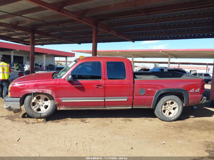 2005 Chevrolet Silverado 1500 Ls VIN: 1GCEK19B35E151211 Lot: 43693518