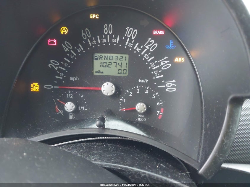 2001 Volkswagen New Beetle Glx VIN: 3VWDD21C51M401288 Lot: 43693522