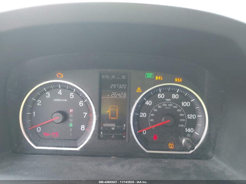 2008 Honda Cr-V Lx VIN: 3CZRE38368G705119 Lot: 43693527