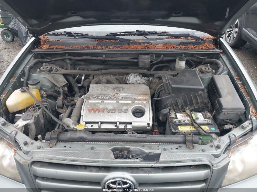 2004 Toyota Highlander V6 VIN: JTEEP21A540046414 Lot: 43693533