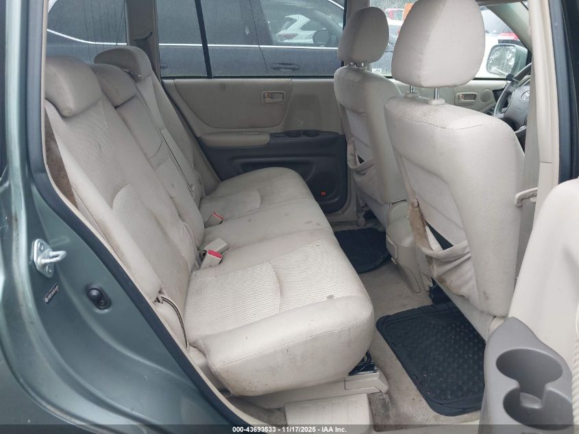 2004 Toyota Highlander V6 VIN: JTEEP21A540046414 Lot: 43693533