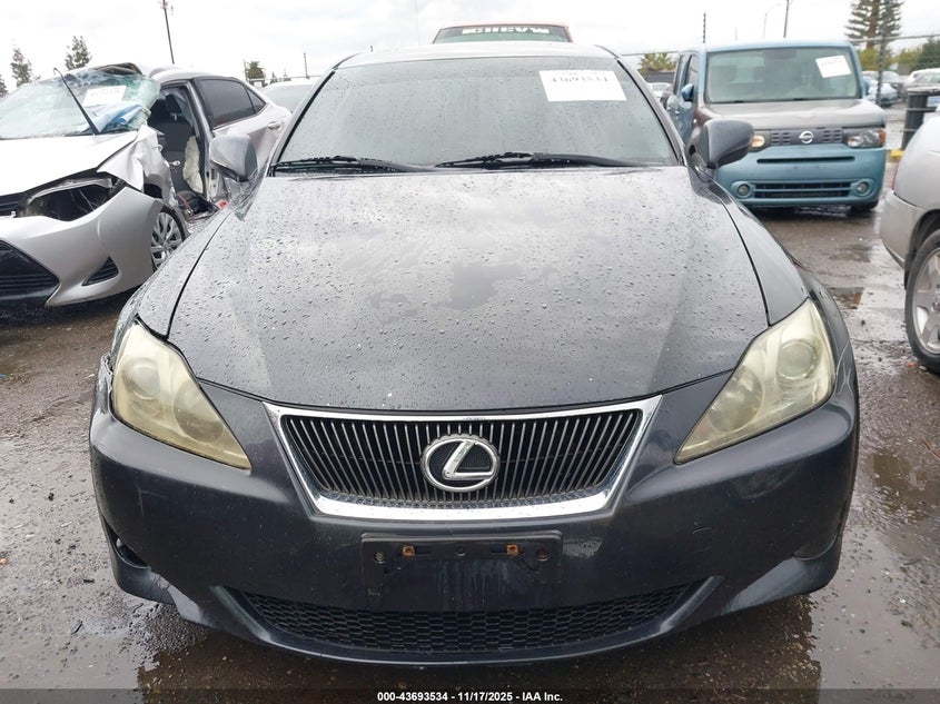 2006 Lexus Is 250 VIN: JTHCK262962006080 Lot: 43693534