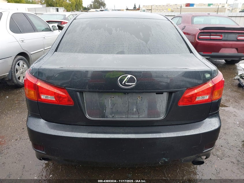 2006 Lexus Is 250 VIN: JTHCK262962006080 Lot: 43693534