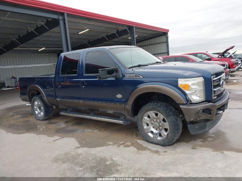 2015 Ford F-250 Lariat VIN: 1FT7W2B64FEC79586 Lot: 43693552