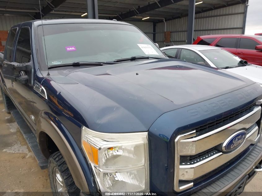 2015 Ford F-250 Lariat VIN: 1FT7W2B64FEC79586 Lot: 43693552