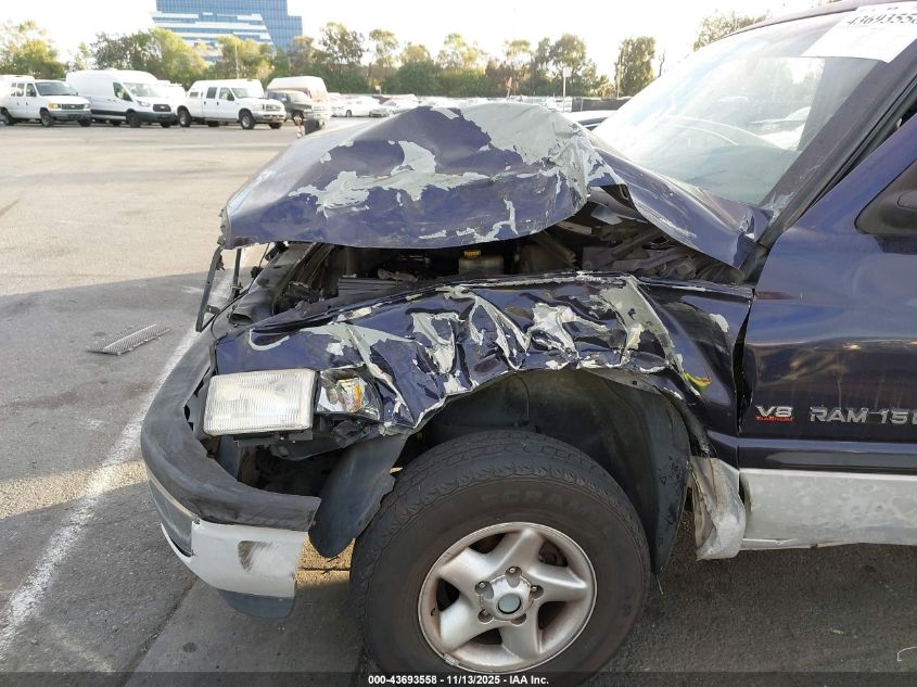 1999 Dodge Ram 1500 St VIN: 3B7HC13Y9XG216887 Lot: 43693558