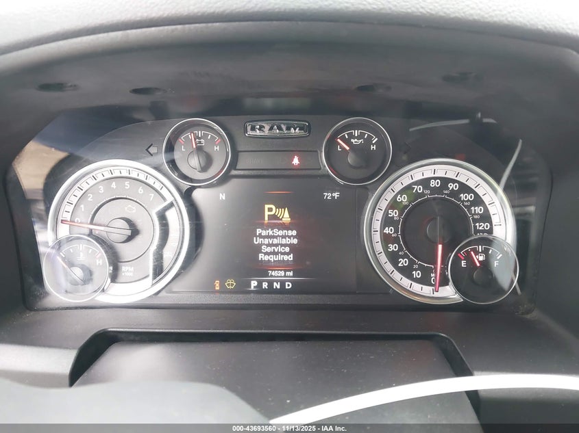 1C6RR6TT7KS701655 2019 RAM 1500 photo no. 7