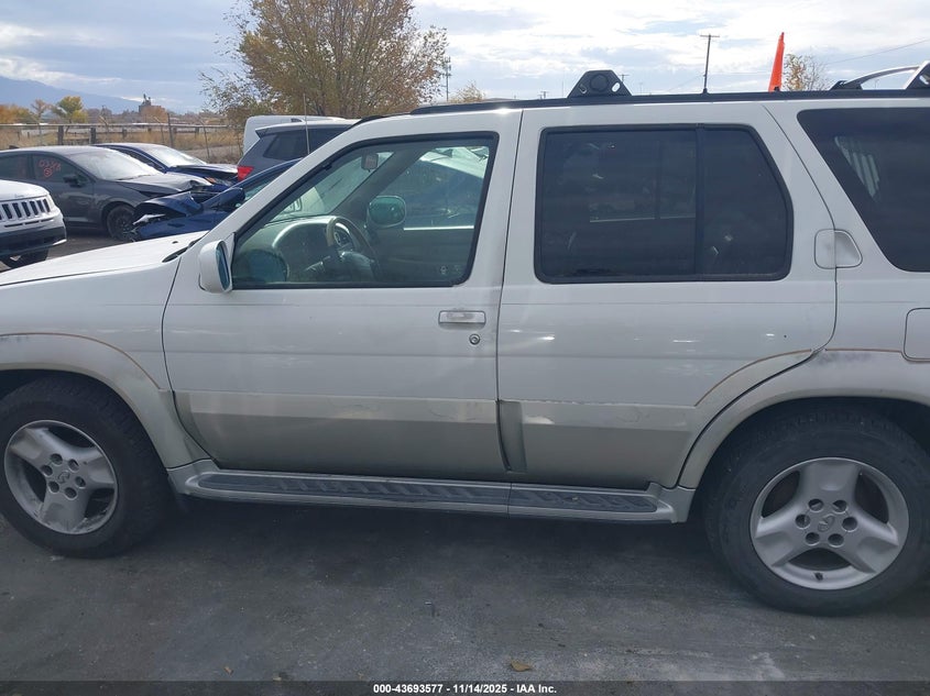 2001 Infiniti Qx4 Luxury VIN: JNRDR07X41W102958 Lot: 43693577