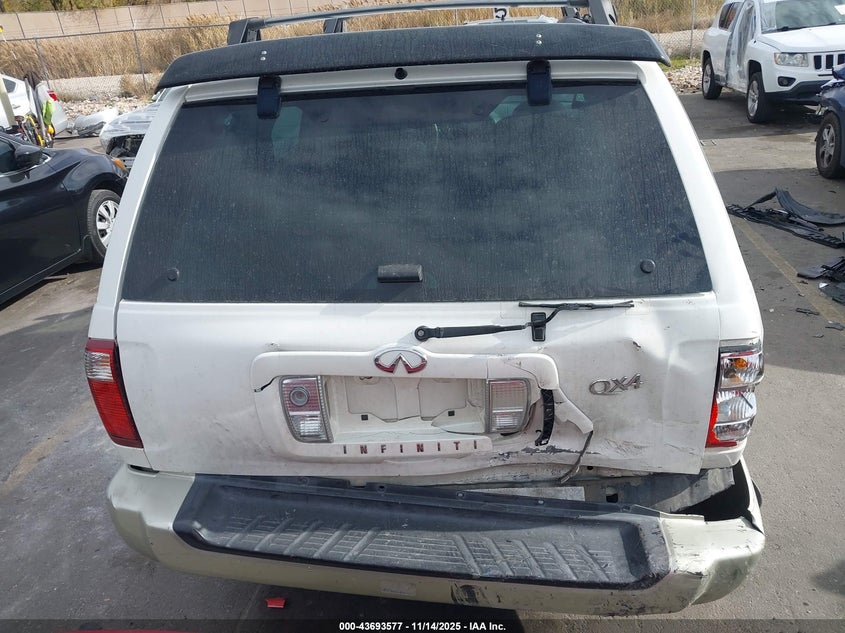 2001 Infiniti Qx4 Luxury VIN: JNRDR07X41W102958 Lot: 43693577