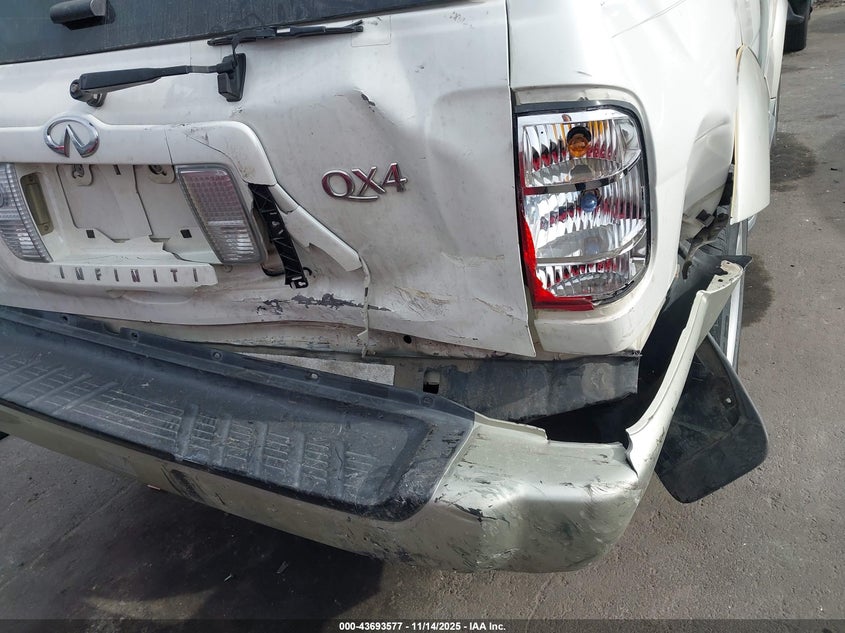 2001 Infiniti Qx4 Luxury VIN: JNRDR07X41W102958 Lot: 43693577