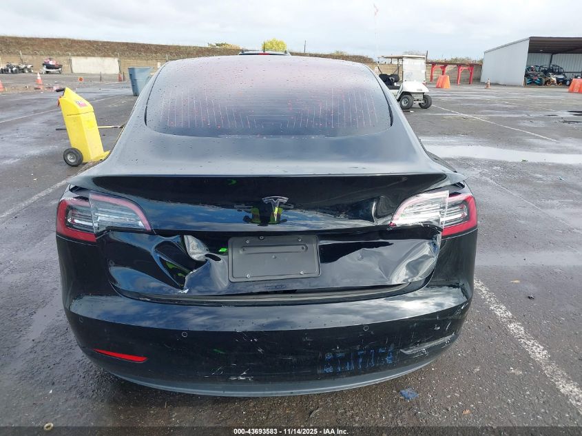 2018 Tesla Model 3 Long Range/Mid Range VIN: 5YJ3E1EA7JF171711 Lot: 43693583