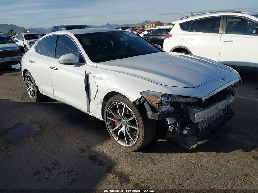 2019 Genesis G70 3.3T Advanced VIN: KMTG54LE9KU013535 Lot: 43693588