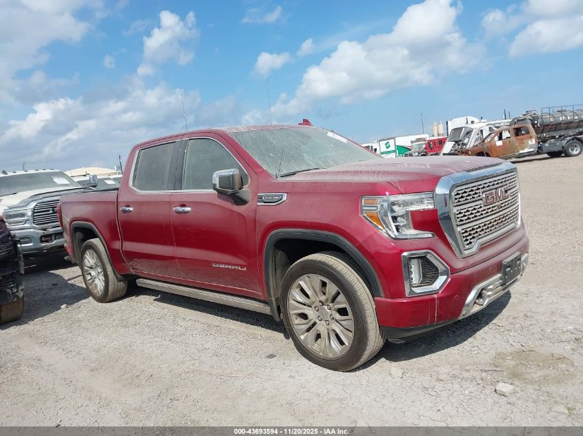 2020 GMC Sierra 1500 4Wd Short Box Denali VIN: 1GTU9FEL1LZ238971 Lot: 43693594