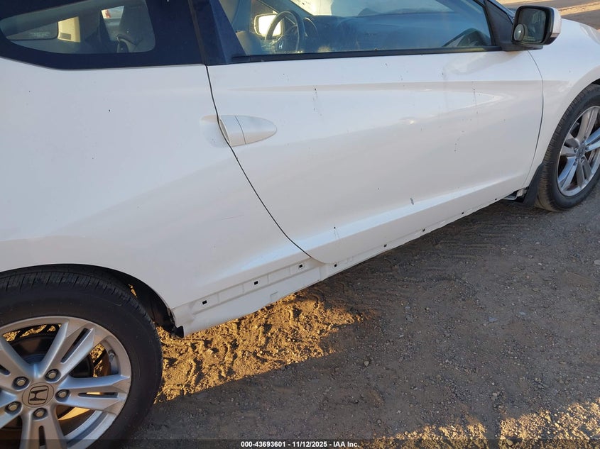 2011 Honda Cr-Z Ex VIN: JHMZF1D66BS013951 Lot: 43693601