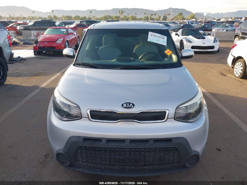 2015 Kia Soul VIN: KNDJN2A28F7800675 Lot: 43693628