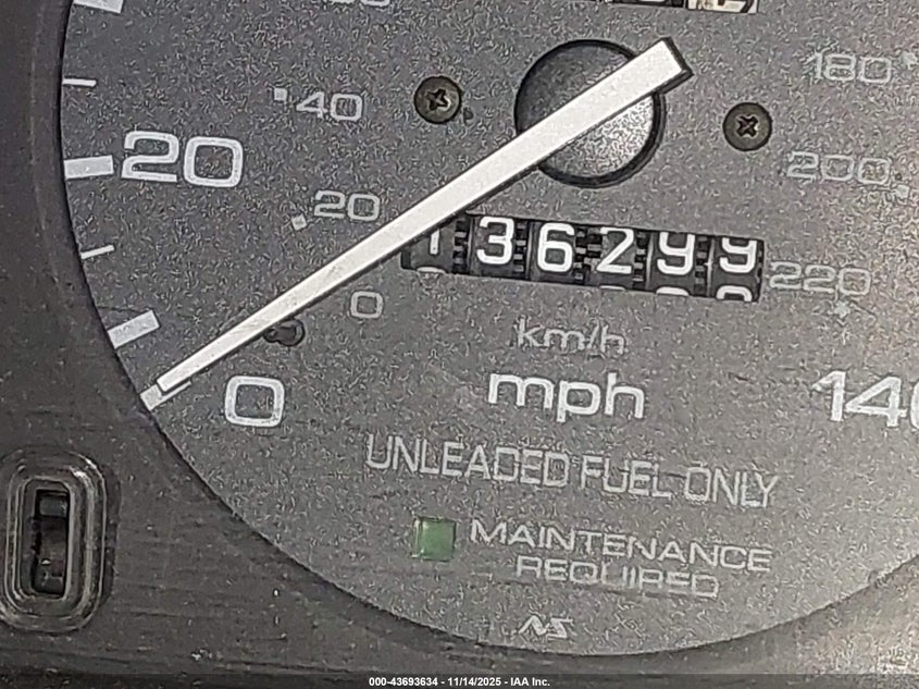 1996 Honda Accord Lx/Ex VIN: 1HGCD5537TA282266 Lot: 43693634