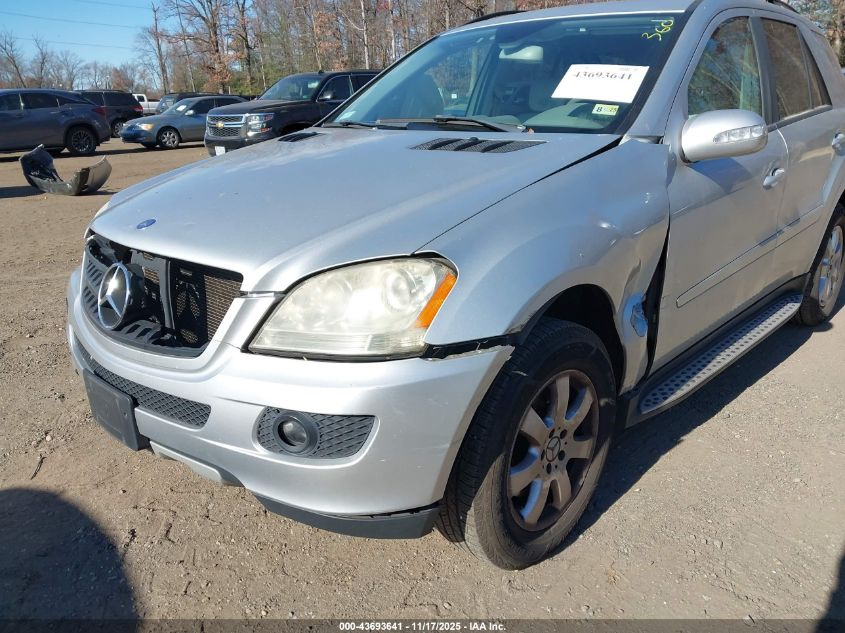 2006 Mercedes-Benz Ml 350 4Matic VIN: 4JGBB86E26A073938 Lot: 43693641