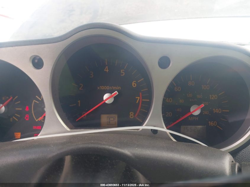 2004 Nissan 350Z Enthusiast VIN: JN1AZ34E54T064169 Lot: 43693653