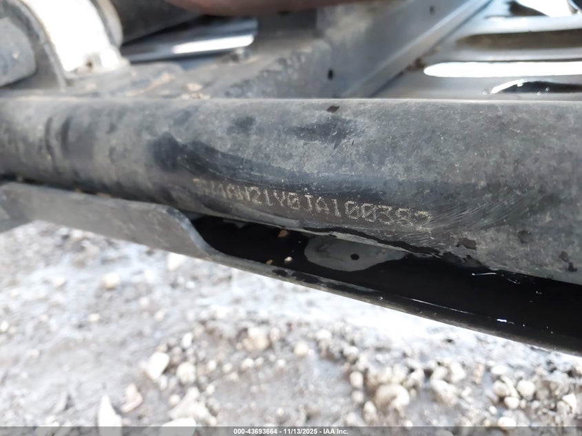 2018 Yamaha Yxz1000 VIN: 5Y4AN21Y0JA100382 Lot: 43693664