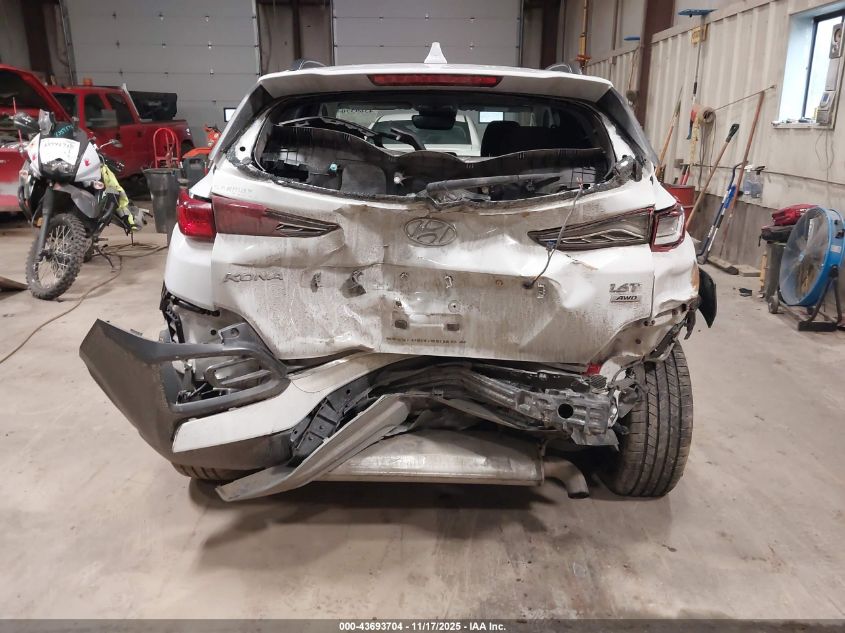 2020 Hyundai Kona Ultimate VIN: KM8K5CA57LU500140 Lot: 43693704