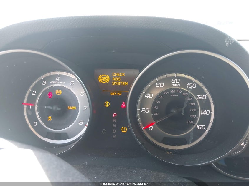 2012 Acura Mdx Technology Package VIN: 2HNYD2H32CH533835 Lot: 43693752