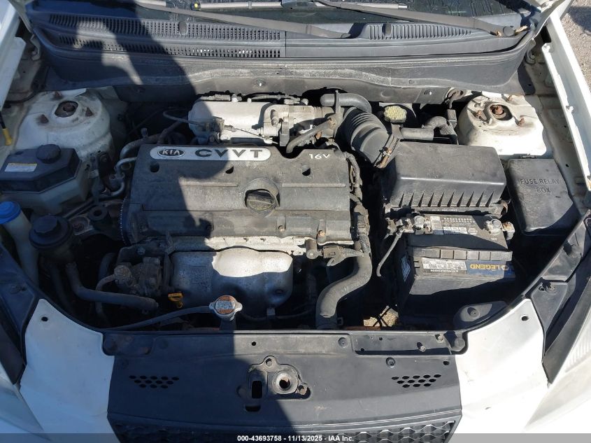 2008 Kia Rio Sx VIN: KNADE123486302932 Lot: 43693758