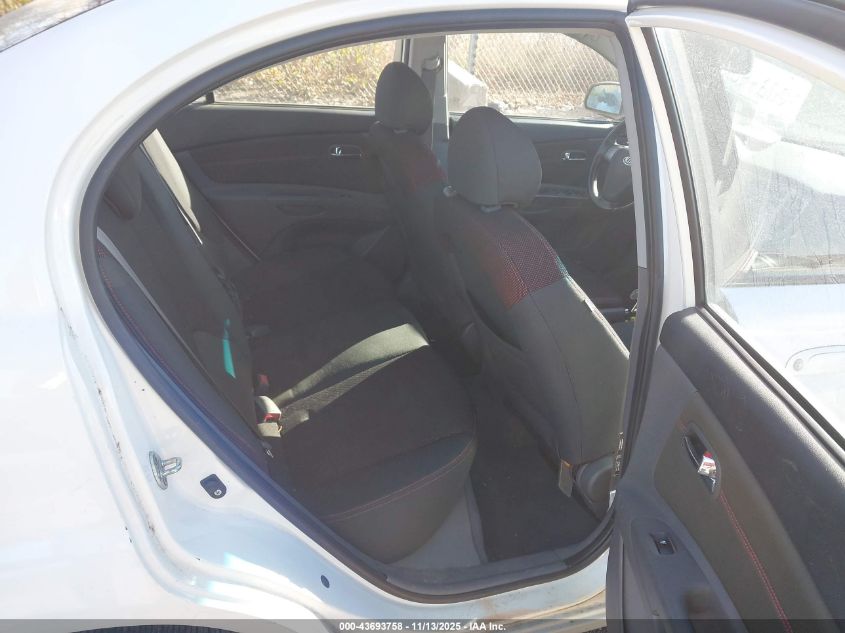 2008 Kia Rio Sx VIN: KNADE123486302932 Lot: 43693758