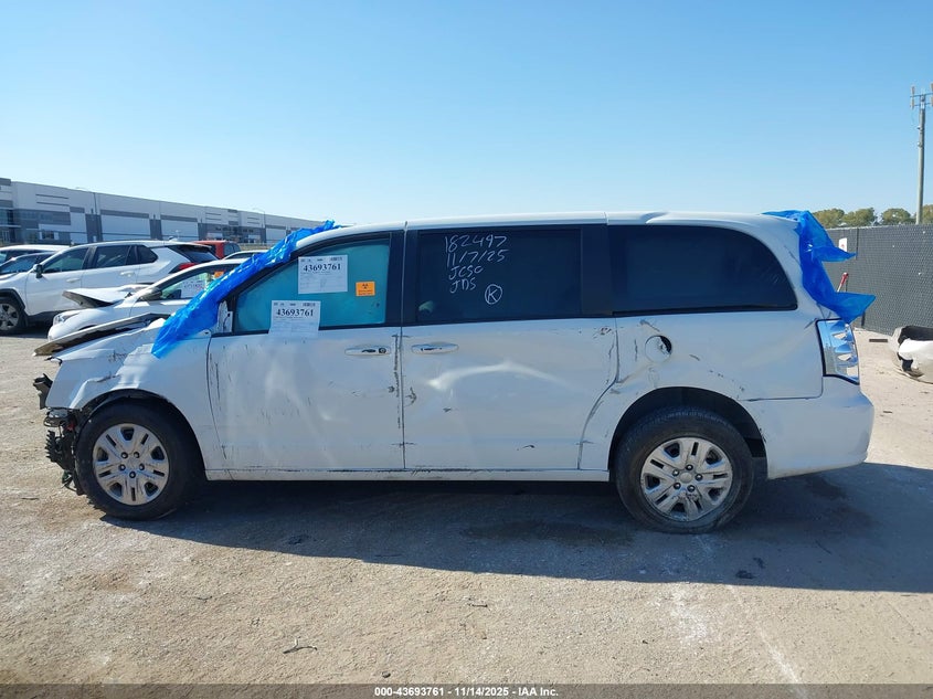 2018 Dodge Grand Caravan Se VIN: 2C4RDGBG3JR181021 Lot: 43693761