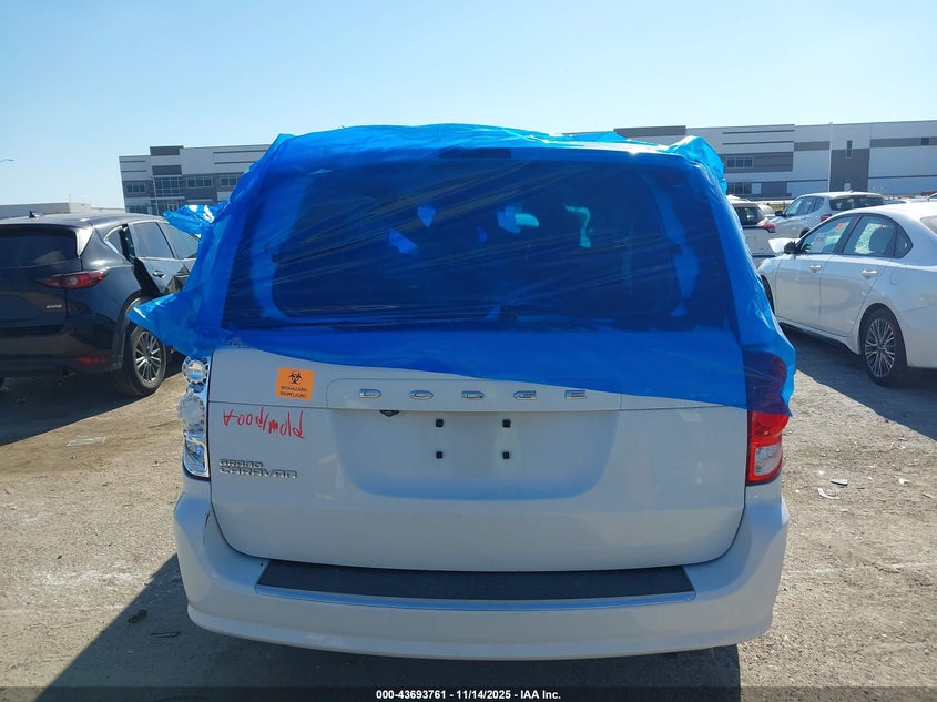 2018 Dodge Grand Caravan Se VIN: 2C4RDGBG3JR181021 Lot: 43693761