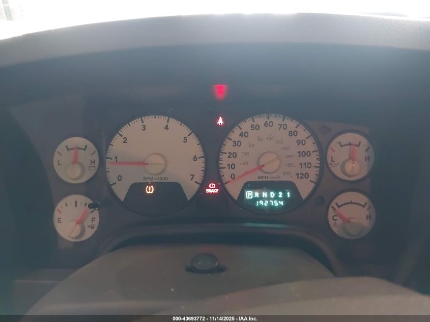 2008 Dodge Ram 1500 St/Sxt VIN: 1D7HA18N48S613539 Lot: 43693772