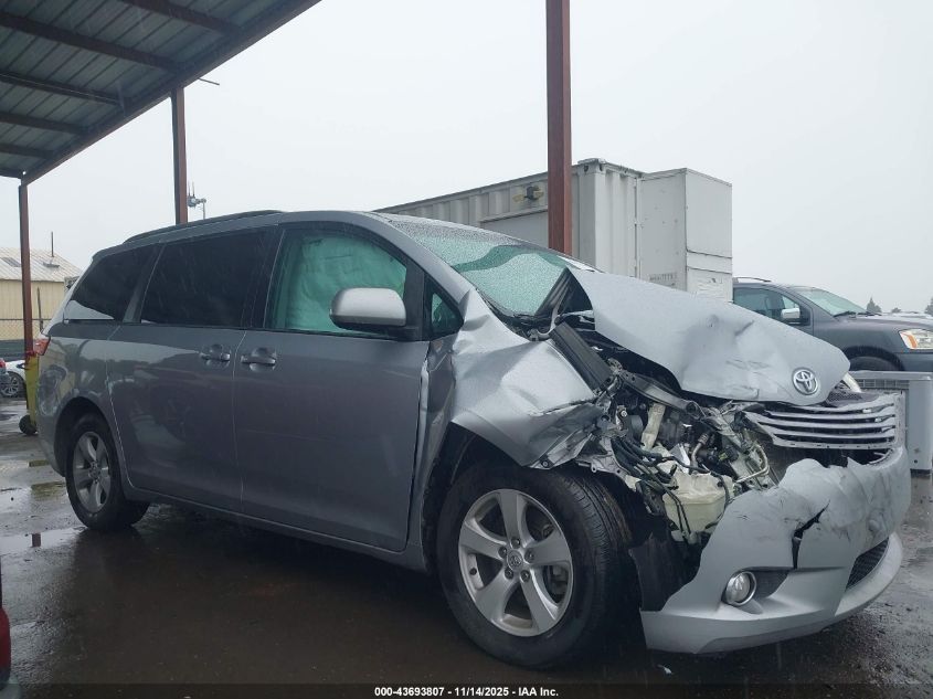 2015 Toyota Sienna Le 8 Passenger VIN: 5TDKK3DC9FS570710 Lot: 43693807