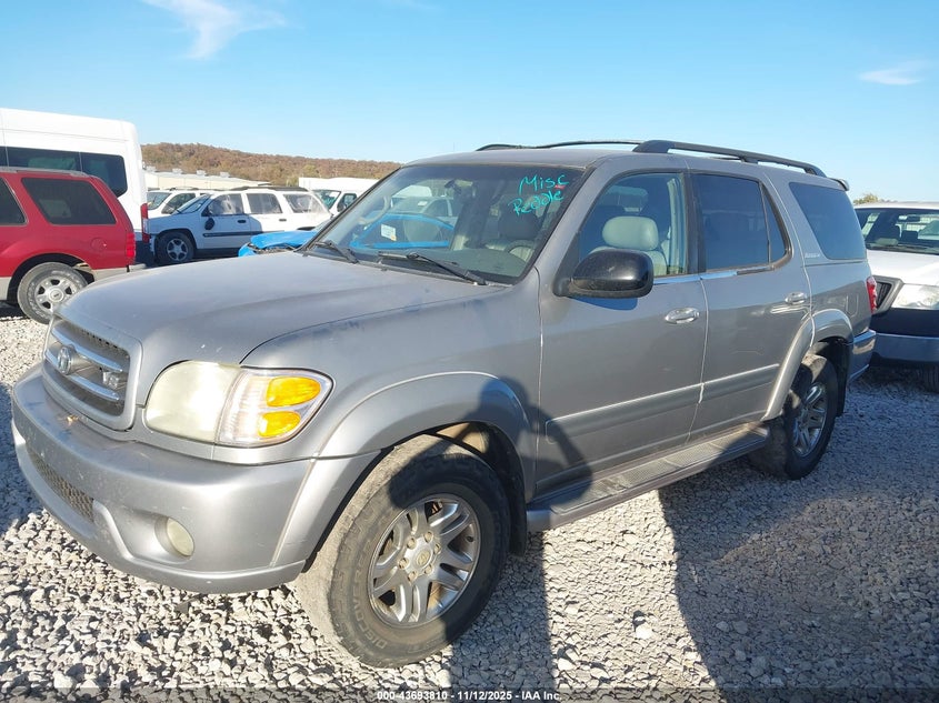 5TDZT38A33S159500 2003 TOYOTA SEQUOIA photo no. 2