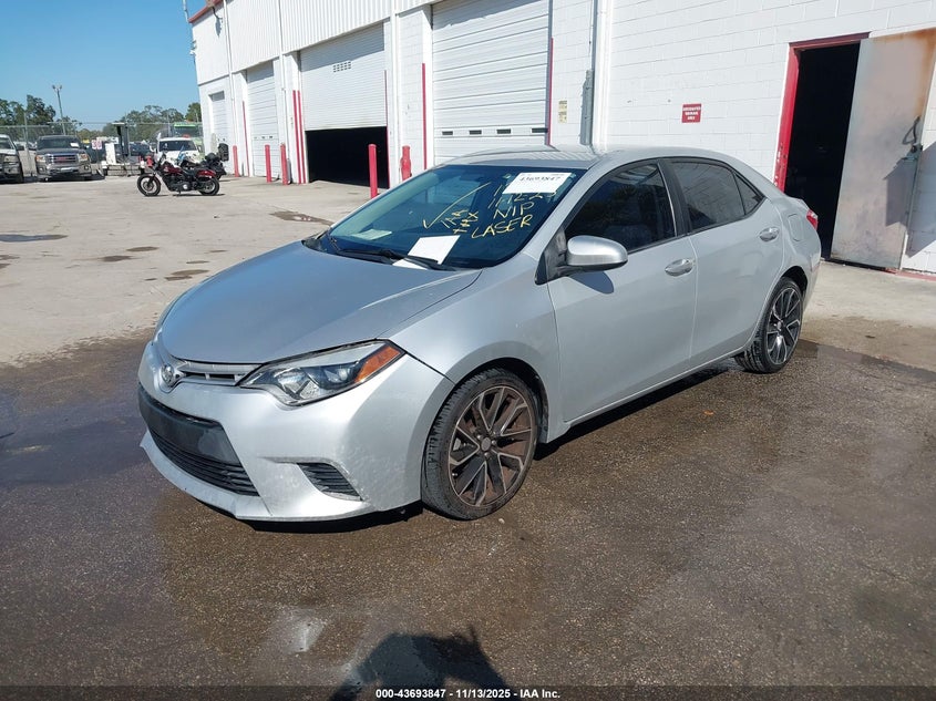 2T1BURHE1EC124647 2014 TOYOTA COROLLA photo no. 2