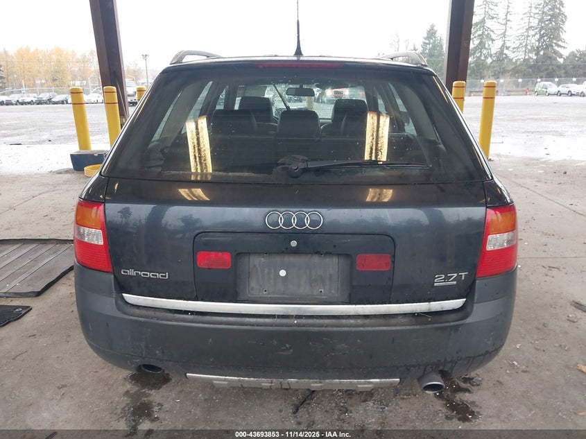 2003 Audi Allroad 2.7T VIN: WA1YD64B43N016287 Lot: 43693853