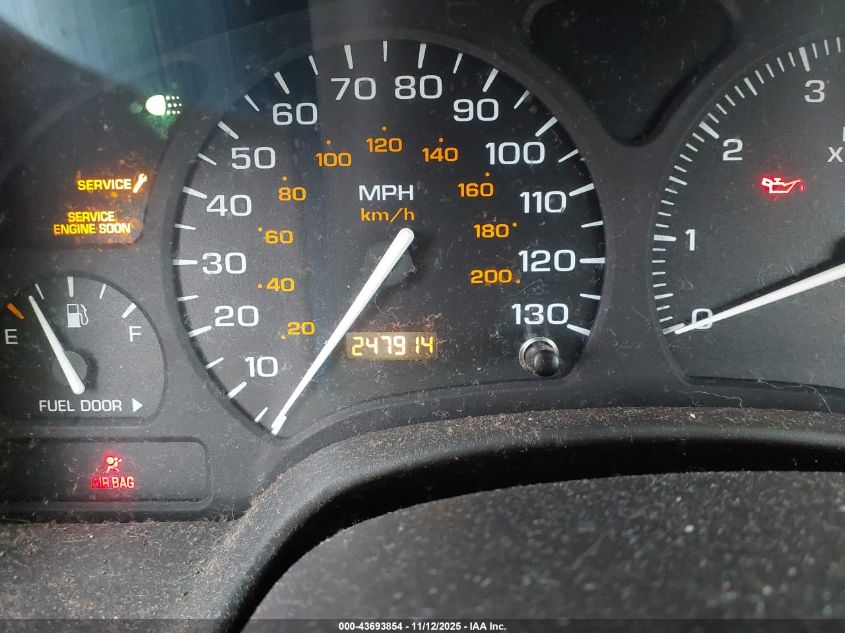 2001 Saturn Lw200 VIN: 1G8JU84F01Y546378 Lot: 43693854