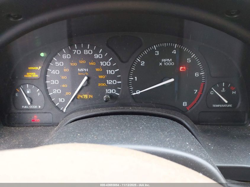 2001 Saturn Lw200 VIN: 1G8JU84F01Y546378 Lot: 43693854