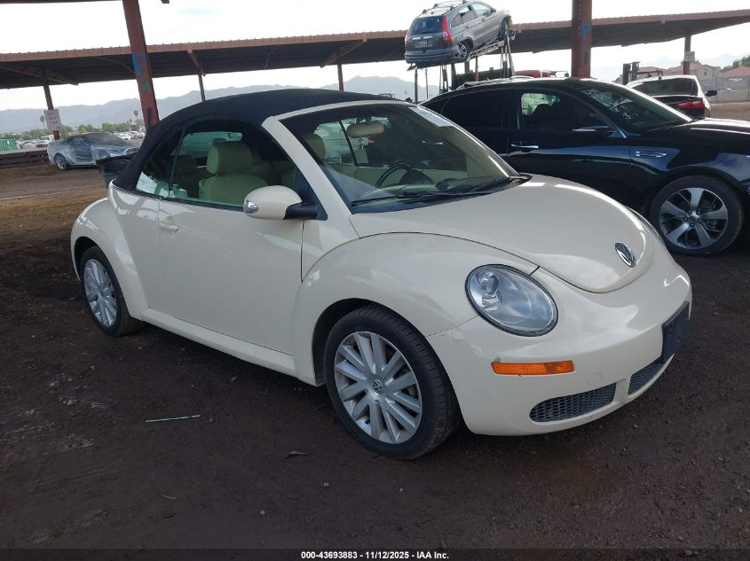 2008 Volkswagen New Beetle Se VIN: 3VWRG31Y58M420724 Lot: 43693883