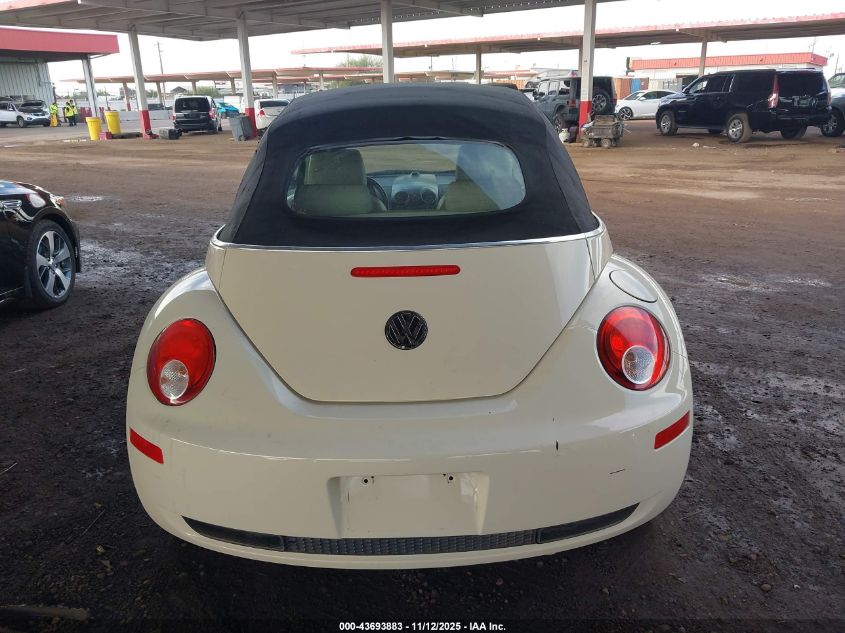 2008 Volkswagen New Beetle Se VIN: 3VWRG31Y58M420724 Lot: 43693883