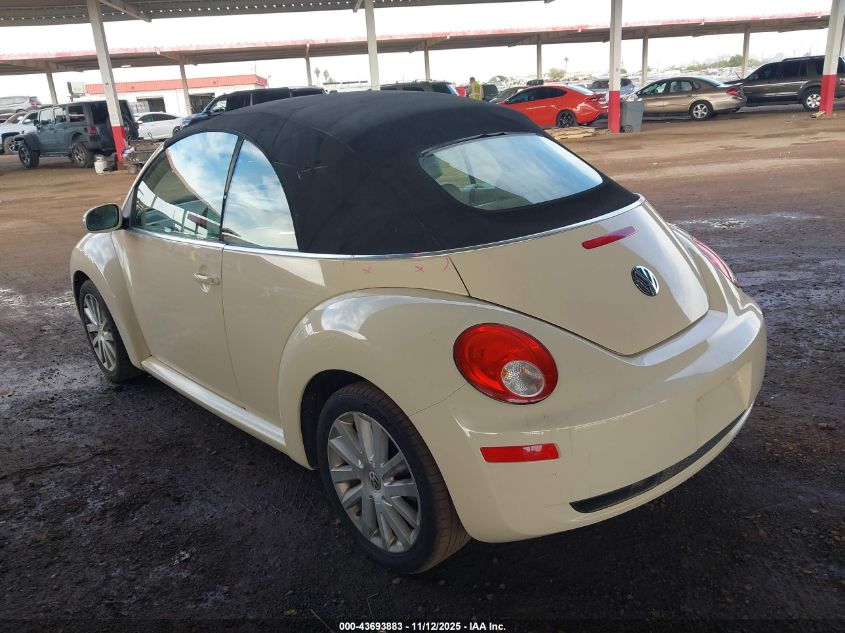 2008 Volkswagen New Beetle Se VIN: 3VWRG31Y58M420724 Lot: 43693883