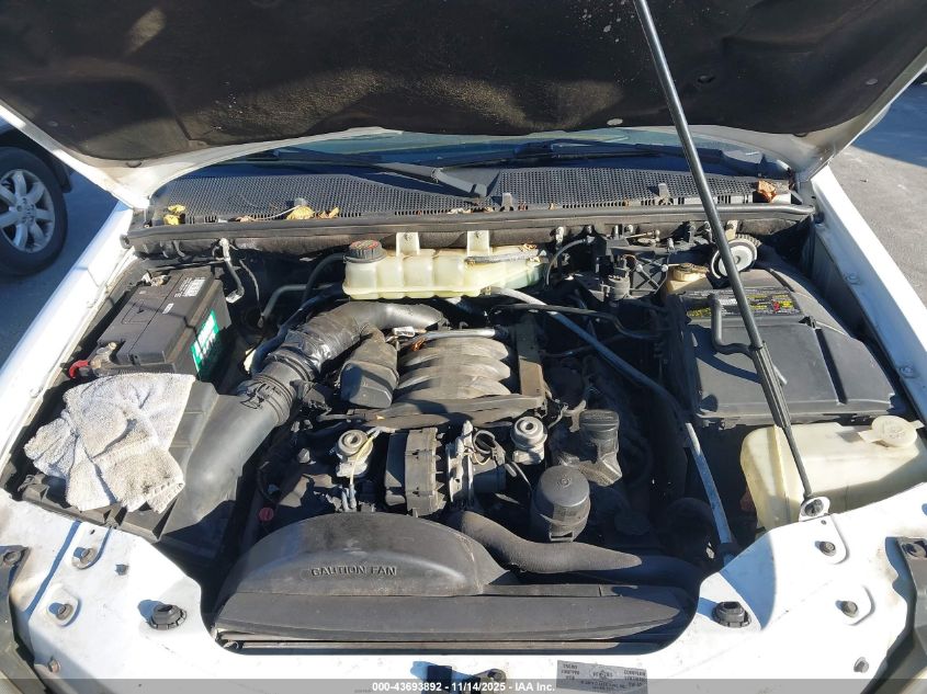 1998 Mercedes-Benz Ml 320 Classic VIN: 4JGAB54E0WA044127 Lot: 43693892