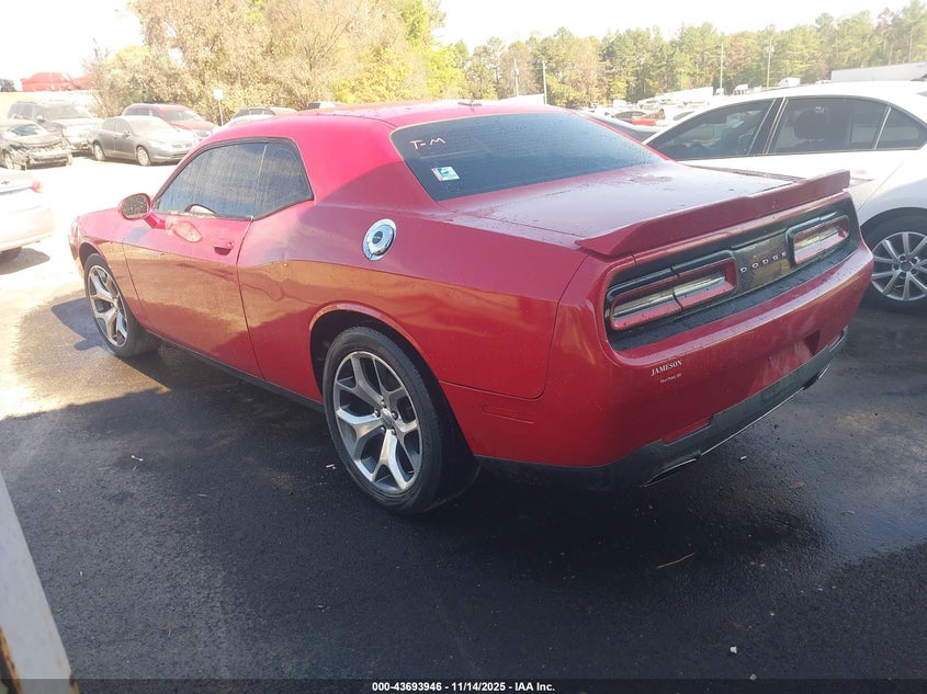 Vin: 2c3cdzbg1fh775108, lot: 44189239, dodge challenger sxt plus 20153