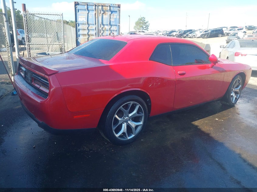 Vin: 2c3cdzbg1fh775108, lot: 44189239, dodge challenger sxt plus 20154